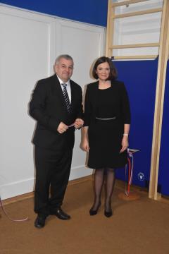 otvoritev prenovljene telovadnice